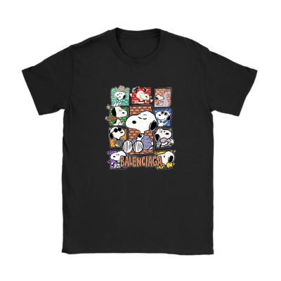 Snoopy Balenciaga Unisex T-Shirt Cotton Tee TAT7116