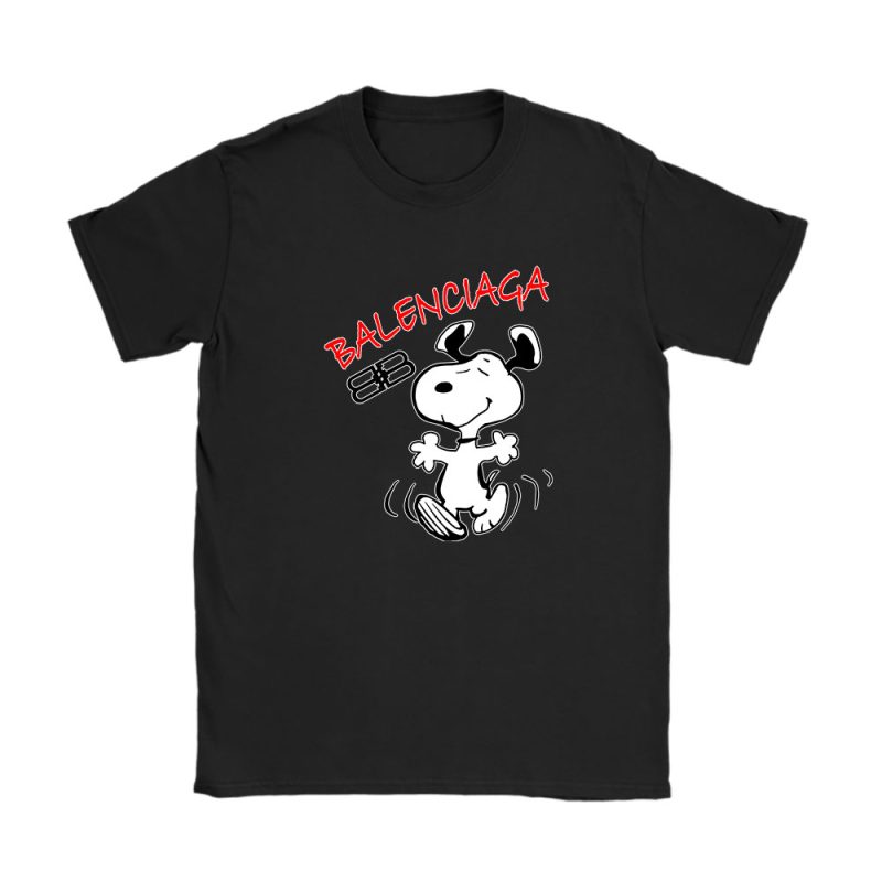 Snoopy Balenciaga Unisex T-Shirt Cotton Tee TAT7633