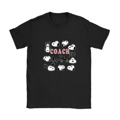 Snoopy Coach Unisex T-Shirt Cotton Tee TAT7146