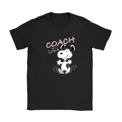 Snoopy Coach Unisex T-Shirt Cotton Tee TAT7637