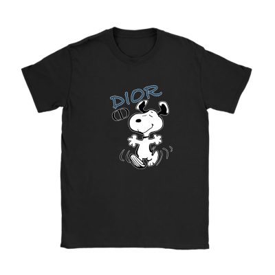 Snoopy Dior Unisex T-Shirt Cotton Tee TAT8374