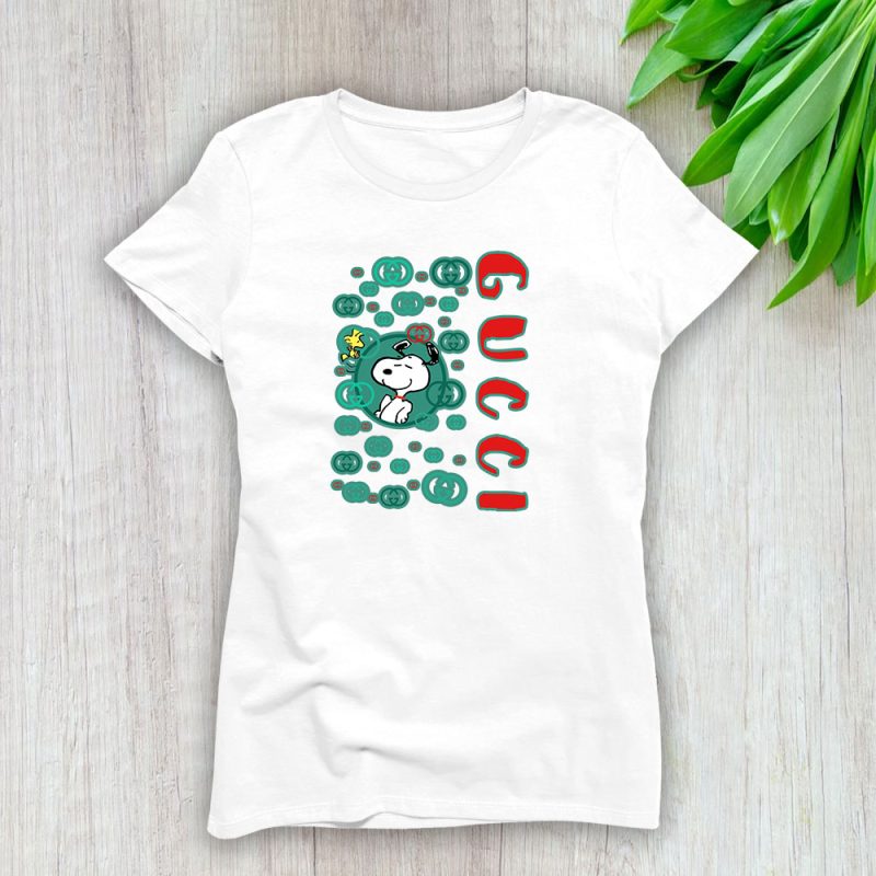 Snoopy Gucci Lady T-Shirt Women Tee LTL8388