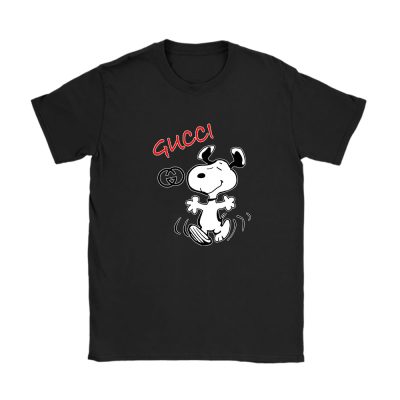 Snoopy Gucci Unisex T-Shirt Cotton Tee TAT7660