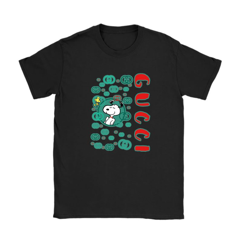 Snoopy Gucci Unisex T-Shirt Cotton Tee TAT8388