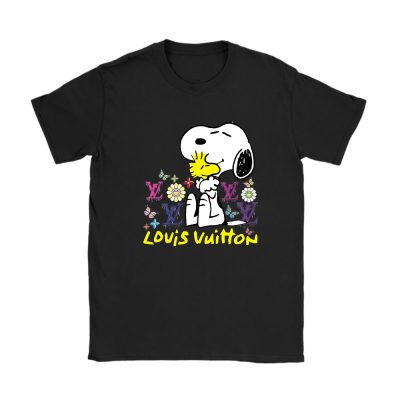 Snoopy Louis Vuitton Unisex T-Shirt Cotton Tee TAT8400