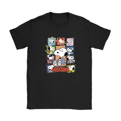 Snoopy Moschino Unisex T-Shirt Cotton Tee TAT7275