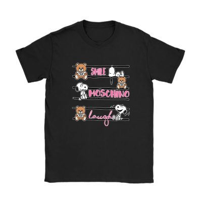 Snoopy Moschino Unisex T-Shirt Cotton Tee TAT7277