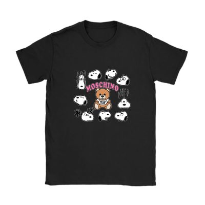 Snoopy Moschino Unisex T-Shirt Cotton Tee TAT7279