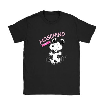 Snoopy Moschino Unisex T-Shirt Cotton Tee TAT8402