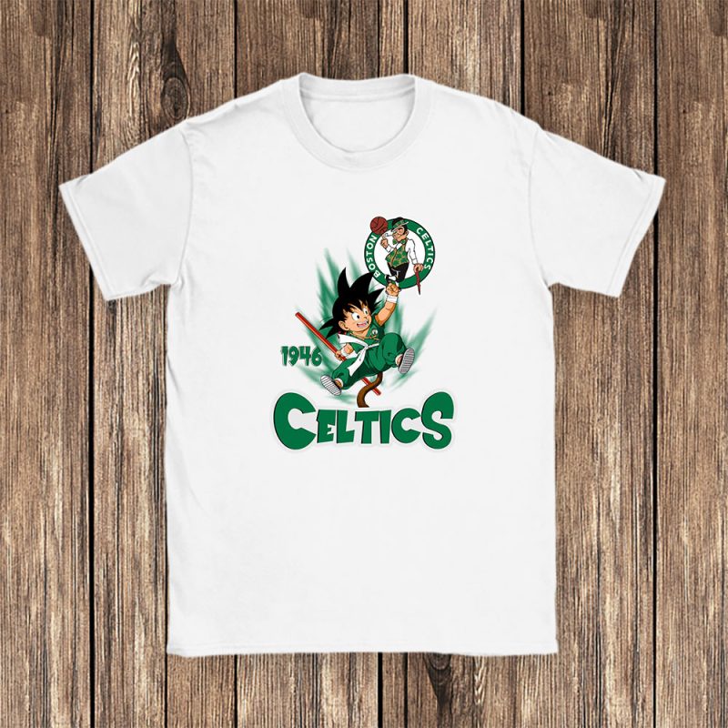 Son Goku X Boston Celtics Team X NBA X Basketball Unisex T-Shirt TAT5736