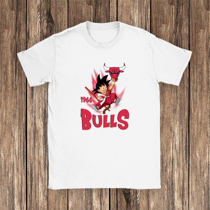 Son Goku X Chicago Bulls Team X NBA X Basketball Unisex T-Shirt TAT5738