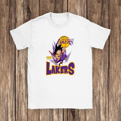 Son Goku X Los Angeles Lakers Team X NBA X Basketball Unisex T-Shirt TAT5742