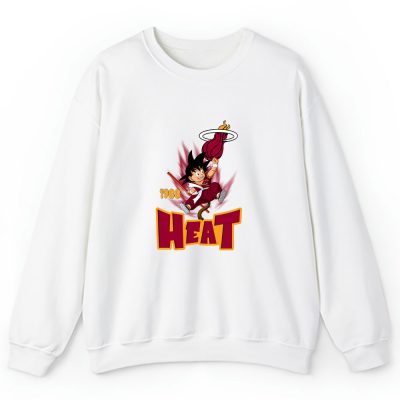 Son Goku X Miami Heat Team X NBA X Basketball Unisex Sweatshirt TAS5744