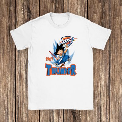 Son Goku X Oklahoma City Thunder Team X NBA X Basketball Unisex T-Shirt TAT5745