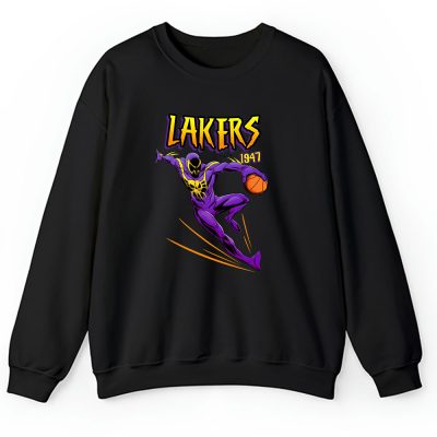 Spideman NBA Los Angeles Lakers Unisex Sweatshirt TAS5320