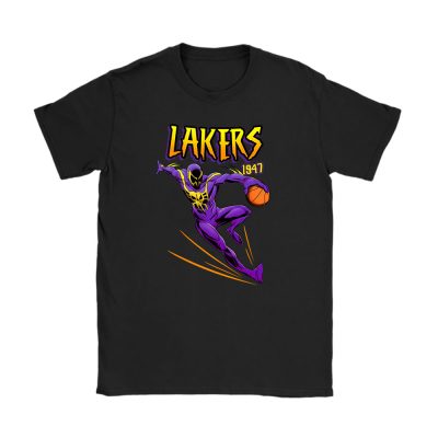 Spideman NBA Los Angeles Lakers Unisex T-Shirt TAT5320