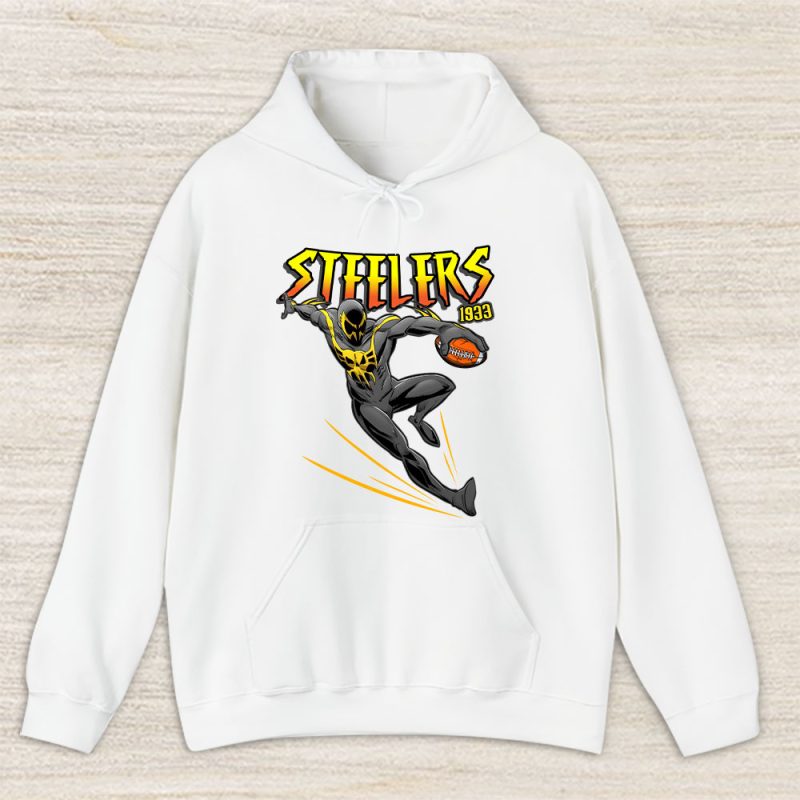 Spideman NFL Pittsburgh Steelers Unisex Hoodie TAH5341