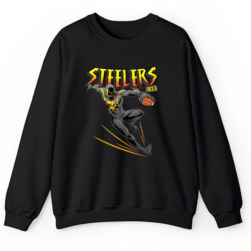 Spideman NFL Pittsburgh Steelers Unisex Sweatshirt TAS5341