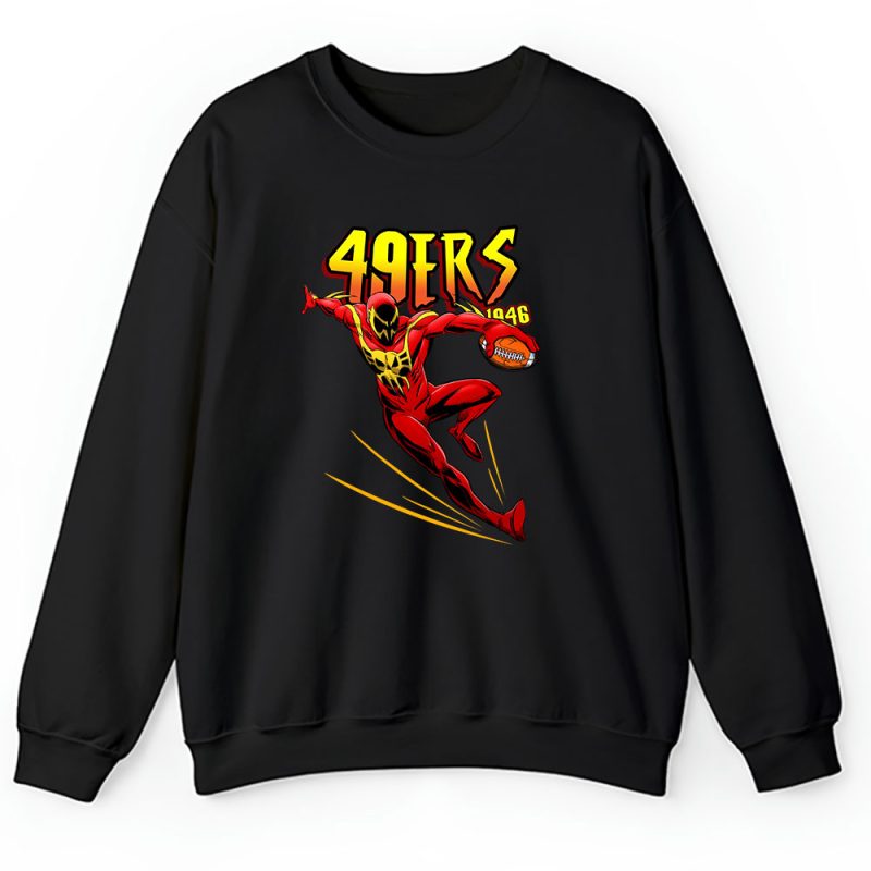 Spideman NFL San Francisco 49ers Unisex Sweatshirt TAS5344