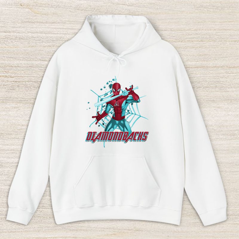 Spiderman MLB Arizona Diamondbacks Unisex Hoodie TAH7101