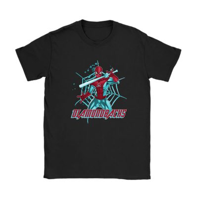 Spiderman MLB Arizona Diamondbacks Unisex T-Shirt Cotton Tee TAT7101