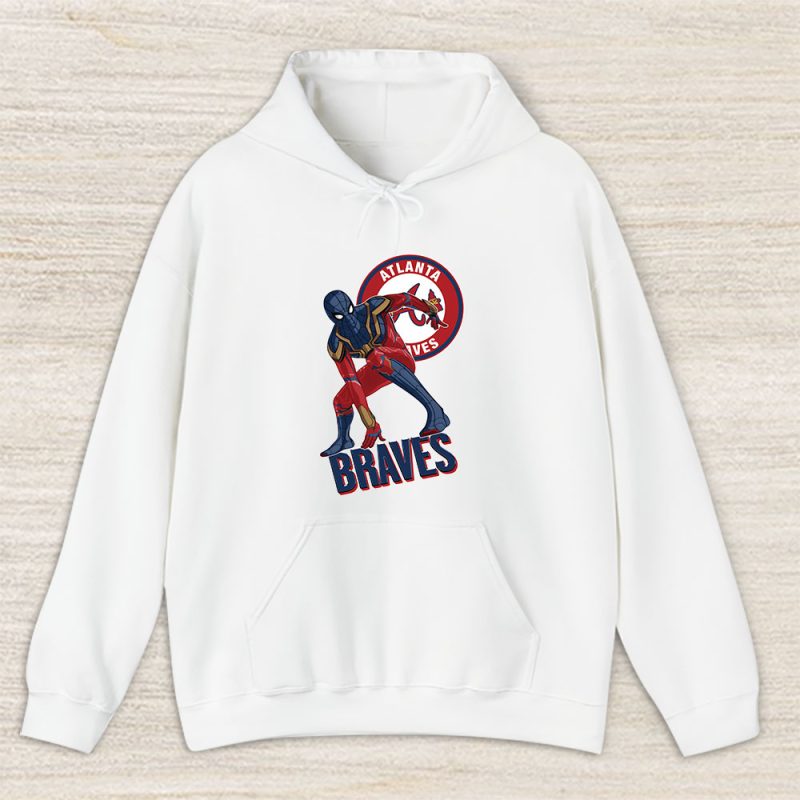 Spiderman MLB Atlanta Braves Unisex Hoodie TAH8340