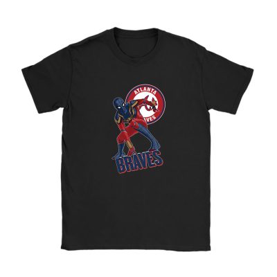 Spiderman MLB Atlanta Braves Unisex T-Shirt Cotton Tee TAT8340