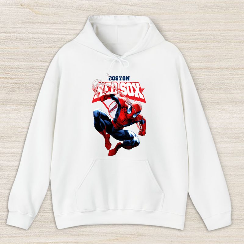 Spiderman MLB Boston Red Sox Unisex Hoodie TAH5298