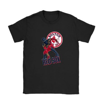 Spiderman MLB Boston Red Sox Unisex T-Shirt Cotton Tee TAT8355