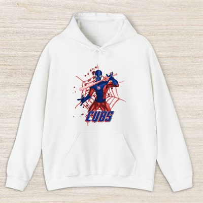 Spiderman MLB Chicago Cubs Unisex Hoodie TAH7156