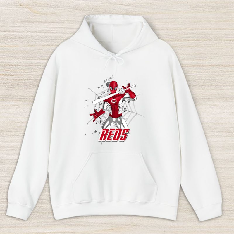 Spiderman MLB Cincinnati Reds Unisex Hoodie TAH7175