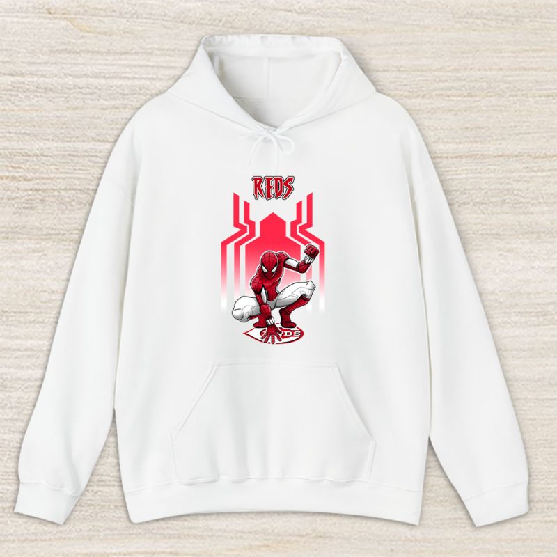 Spiderman MLB Cincinnati Reds Unisex Hoodie TAH7176