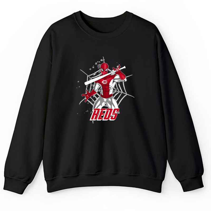 Spiderman MLB Cincinnati Reds Unisex Sweatshirt TAS7175