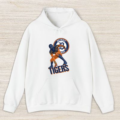 Spiderman MLB Detroit Tigers Unisex Hoodie TAH8381