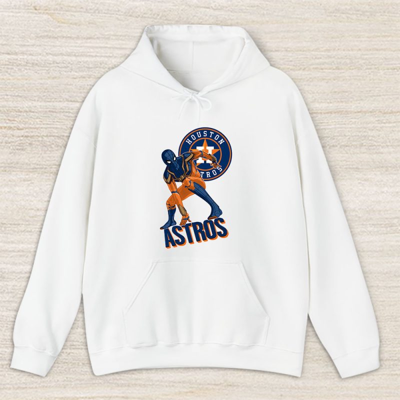 Spiderman MLB Houston Astros Unisex Hoodie TAH8390