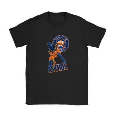 Spiderman MLB Houston Astros Unisex T-Shirt Cotton Tee TAT8390