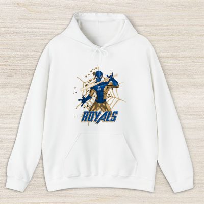 Spiderman MLB Kansas City Royals Unisex Hoodie TAH7244