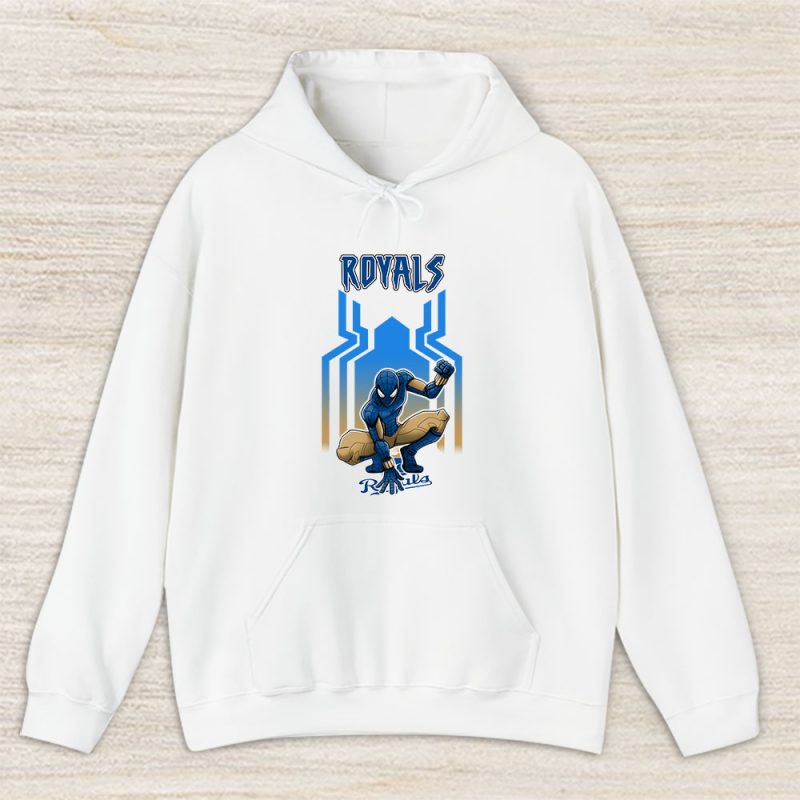 Spiderman MLB Kansas City Royals Unisex Hoodie TAH7245