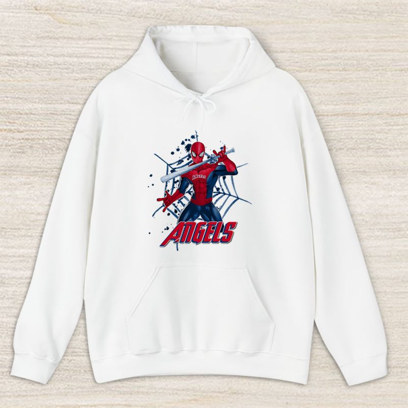 Spiderman MLB Los Angeles Angels Unisex Hoodie TAH7247