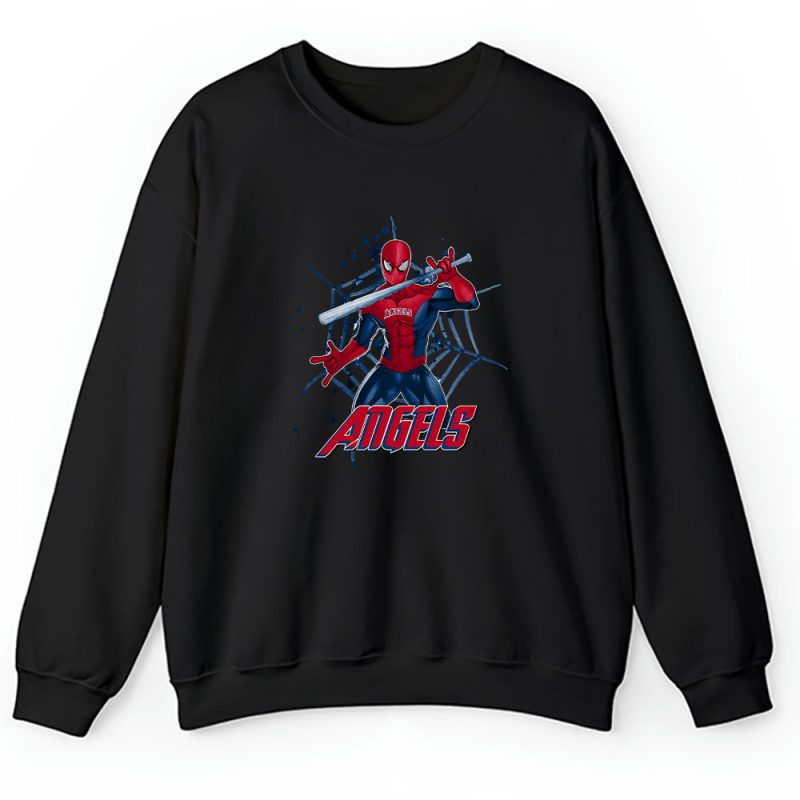 Spiderman MLB Los Angeles Angels Unisex Sweatshirt TAS7247