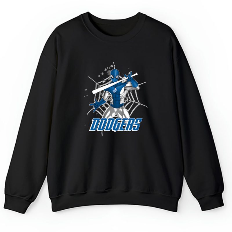 Spiderman MLB Los Angeles Dodgers Unisex Sweatshirt TAS7255