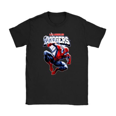 Spiderman MLB Los Angeles Dodgers Unisex T-Shirt TAT5318