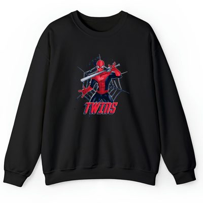 Spiderman MLB Minnesota Twins Unisex Sweatshirt TAS7296