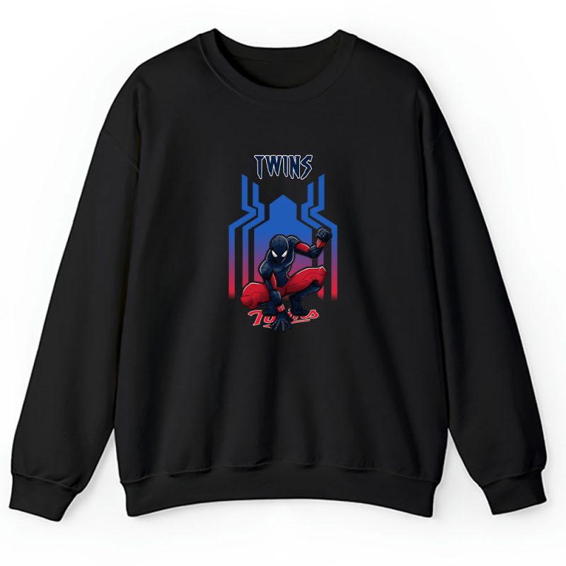 Spiderman MLB Minnesota Twins Unisex Sweatshirt TAS7297