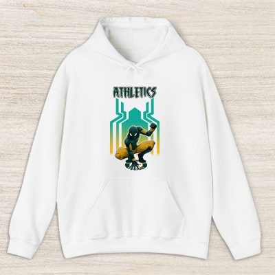 Spiderman MLB Oakland Athletics Unisex Hoodie TAH7335