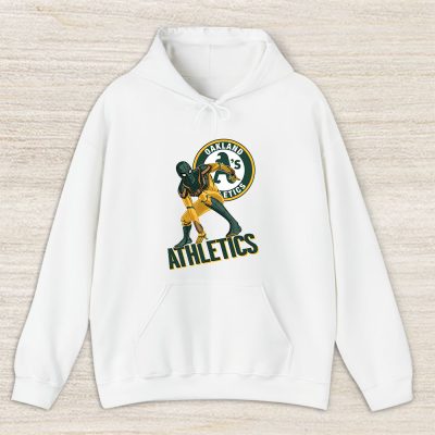 Spiderman MLB Oakland Athletics Unisex Hoodie TAH8423