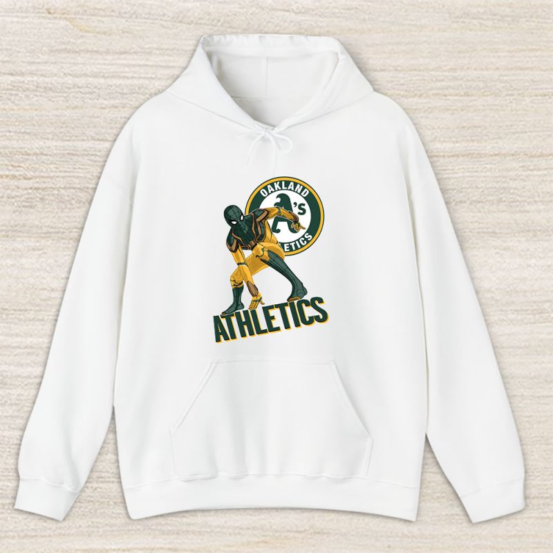 Spiderman MLB Oakland Athletics Unisex Hoodie TAH8423