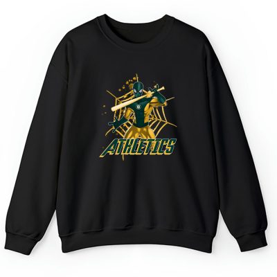 Spiderman MLB Oakland Athletics Unisex Sweatshirt TAS7334