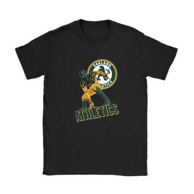 Spiderman MLB Oakland Athletics Unisex T-Shirt Cotton Tee TAT8423