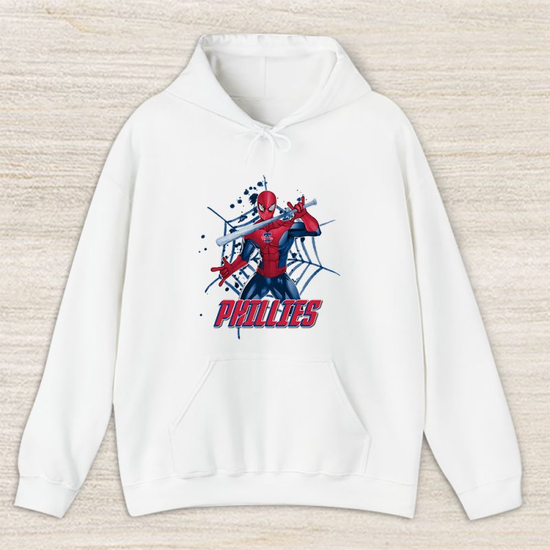 Spiderman MLB Philadelphia Phillies Unisex Hoodie TAH7359